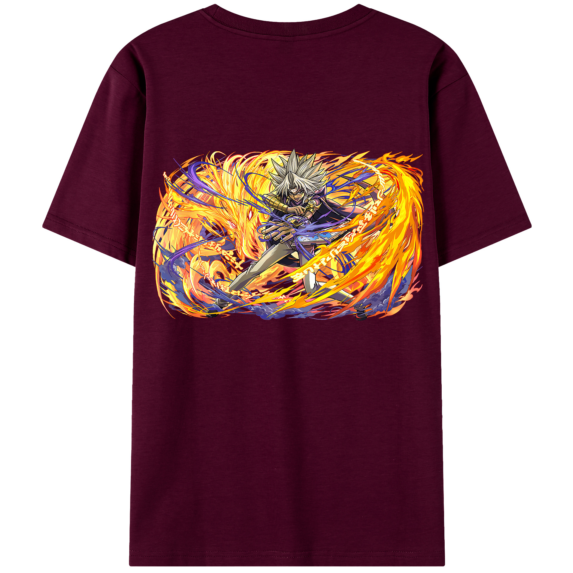 （画像用） 遊☆戯☆王 Yu-Gi-Oh! レディース半袖Tシャツ(バックプリント)